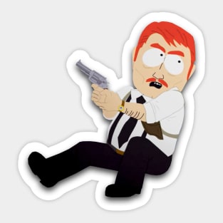 Sergeant Harrison Yates - South Park Sticker